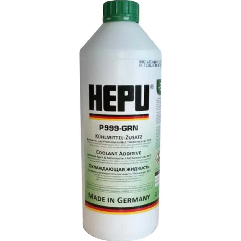 Антифриз «Hepu» концентрат, G11, P999-GRN, зеленый, 1.5 л