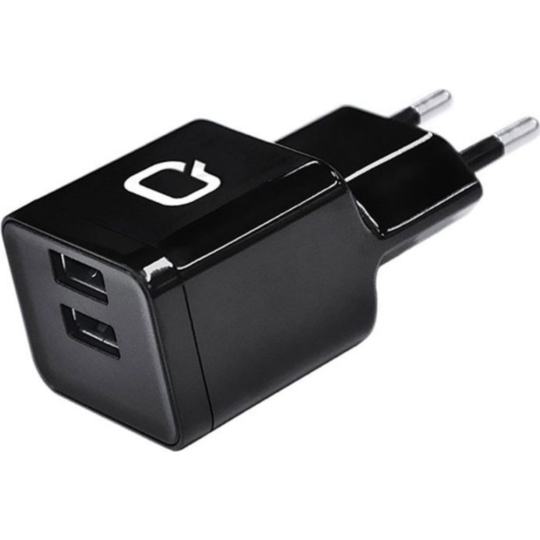 Сетевое зарядное устройство «Qumo» Energy, Charger 0061, Q23842, черный