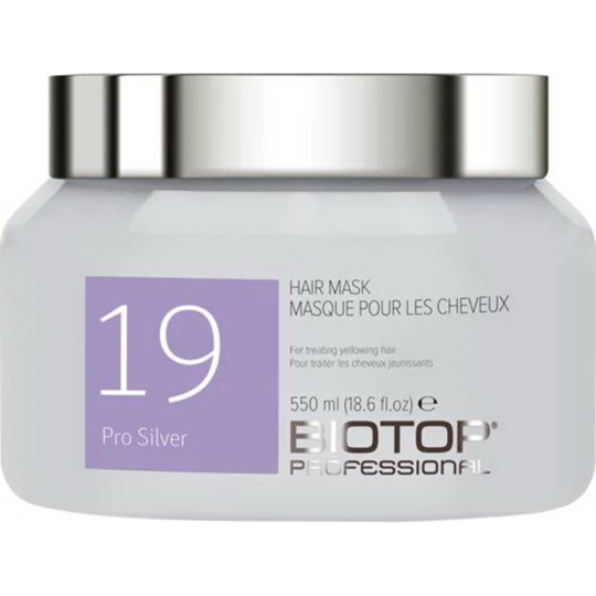 Маска для волос «Biotop» 19 Pro Silver Hair Mask, 550 мл