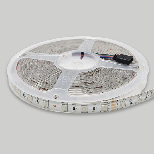 Светодиодная лента SMD 5050, 60led/m, 14.4W/m, 24V, IP65, Standart, RGB, LP