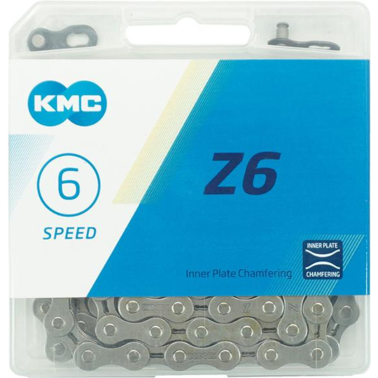 Цепь велосипедная «KMC» Z6