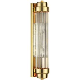 На­стен­ный све­тиль­ник «Odeon Light» Lordi, Walli ODL21 517, 4822/2W, зо­ло­той/про­зрач­ный