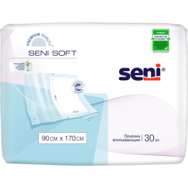 Пеленки впитывающие «Seni» Soft Super, 90х170 см, 30 шт