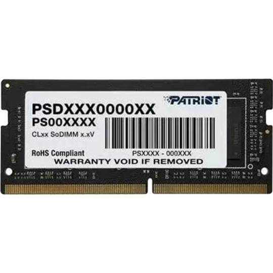 Оперативная память «Patriot» SO-DDR-4 4GB PC-21300, PSD44G266682S