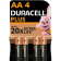 Батарейки «Duracell» Plus, АА, 1.5V, 4 шт