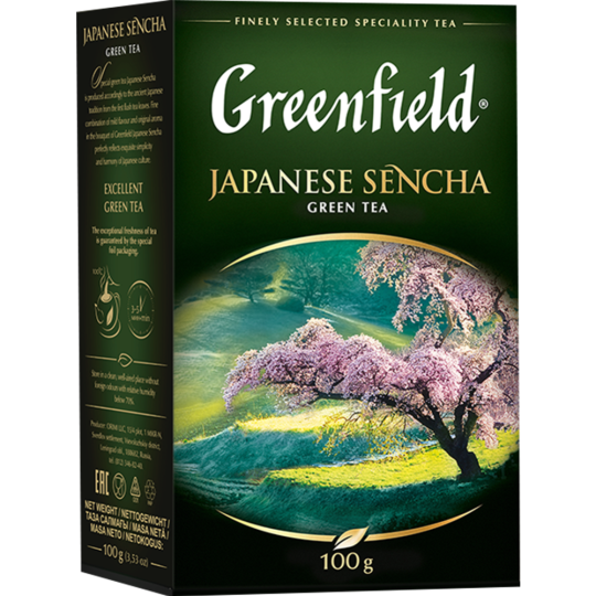 Чай зеленый «Greenfield» Japanese Sencha, 100 г