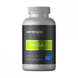 Жирные кислоты Омега-3 Strimex Omega-3 120 капсул