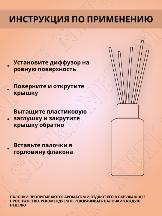 АромаДиффузор Areon для дома с палочками NEROLI 50 мл