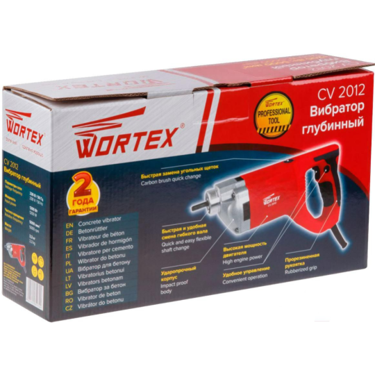 Вибратор глубинный «Wortex» CV 2012, CV201200029