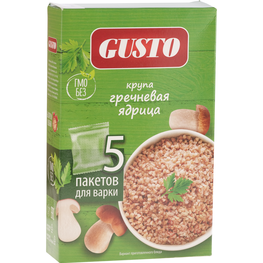 Крупа греч­не­вая ядрица «Gusto» 400 г