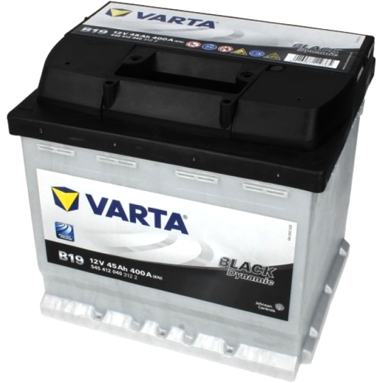 Аккумулятор автомобильный «Varta» Black Dynamic, 12V 45Ah 400A