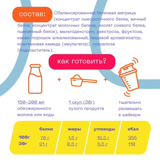 Мультикомпонентный протеин Лимонный чизкейк 1000г PureProtein