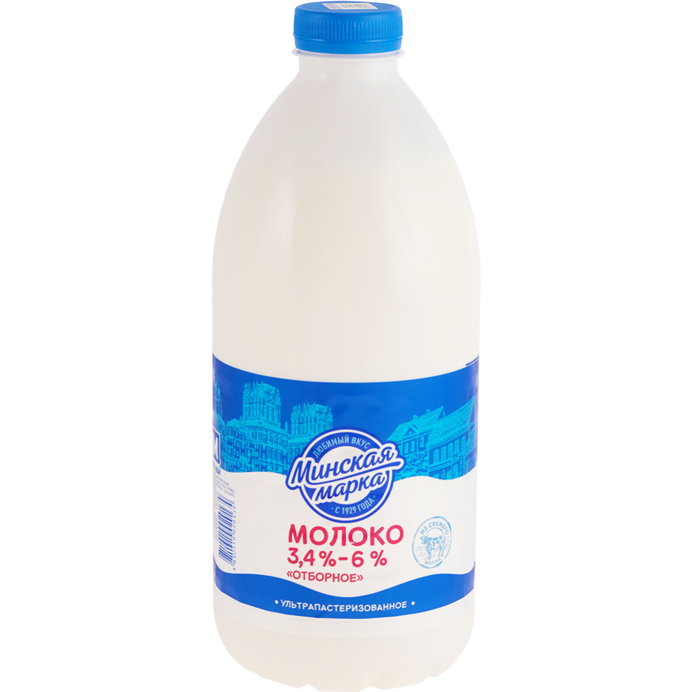 Молоко уль­тра­па­сте­ри­зо­ван­ное «Мин­ская марка» 3.4-6%