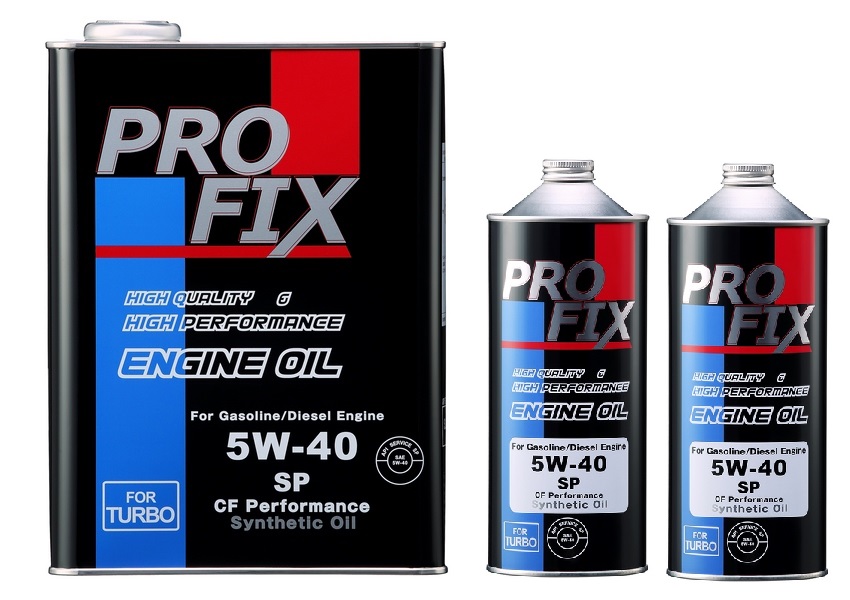 Моторное масло Profix SP 5W-40 6л (комплект 4л + 1л + 1л)