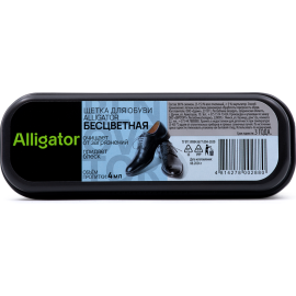 Щетка для обуви «Alligator» бесцветная