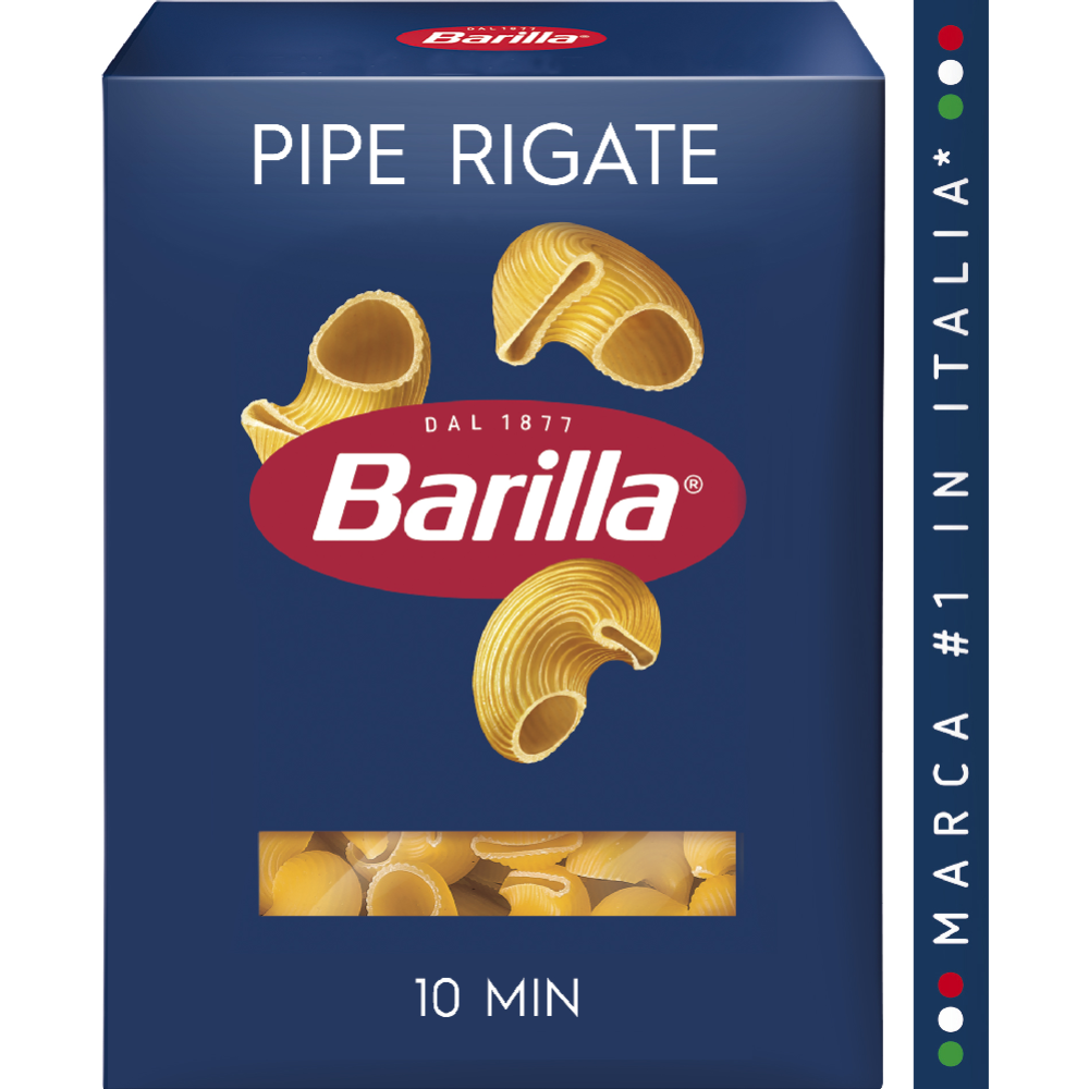 Макаронные изделия «Barilla» пипе ригате, 450 г #0
