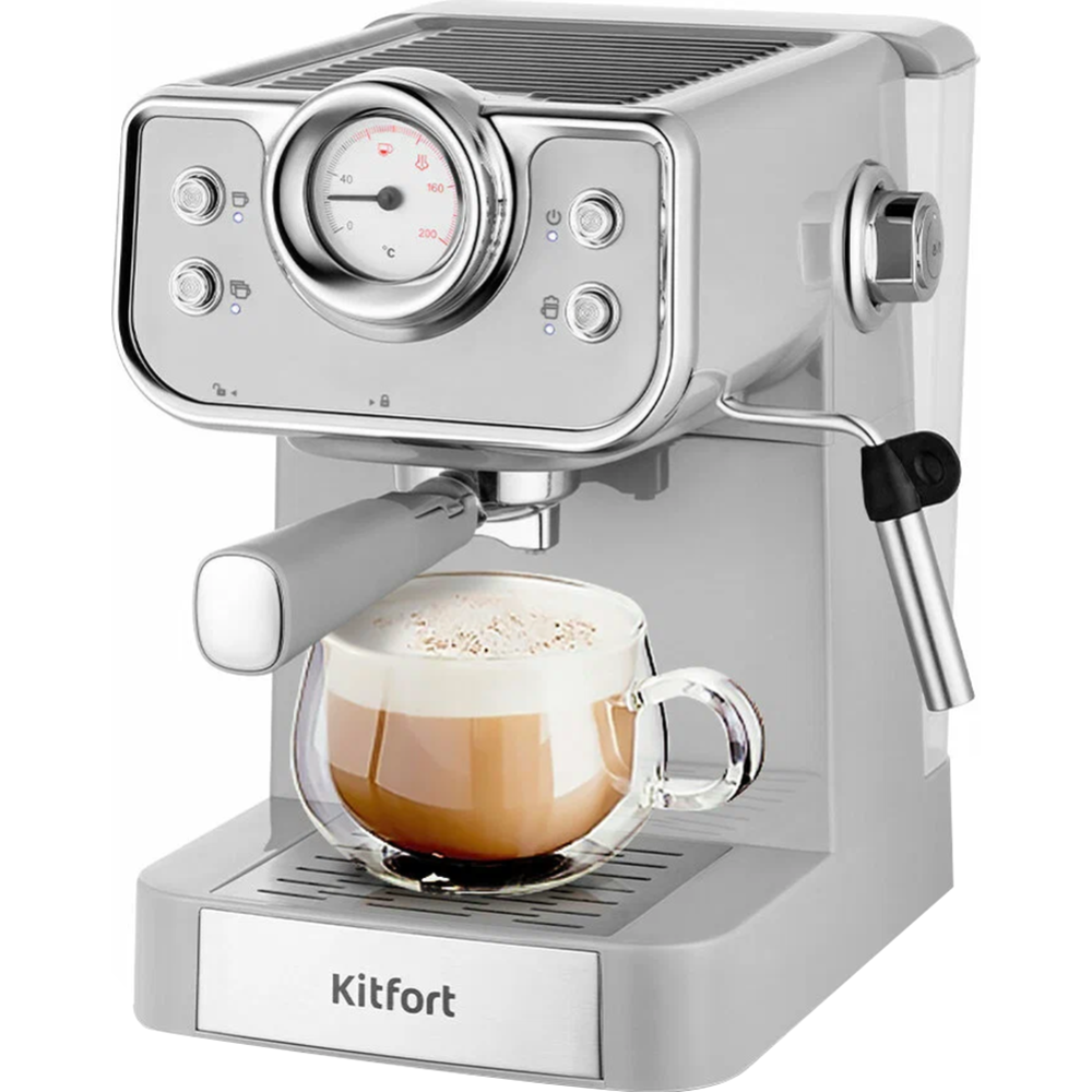 Рожковая кофеварка «Kitfort» КТ-7234
