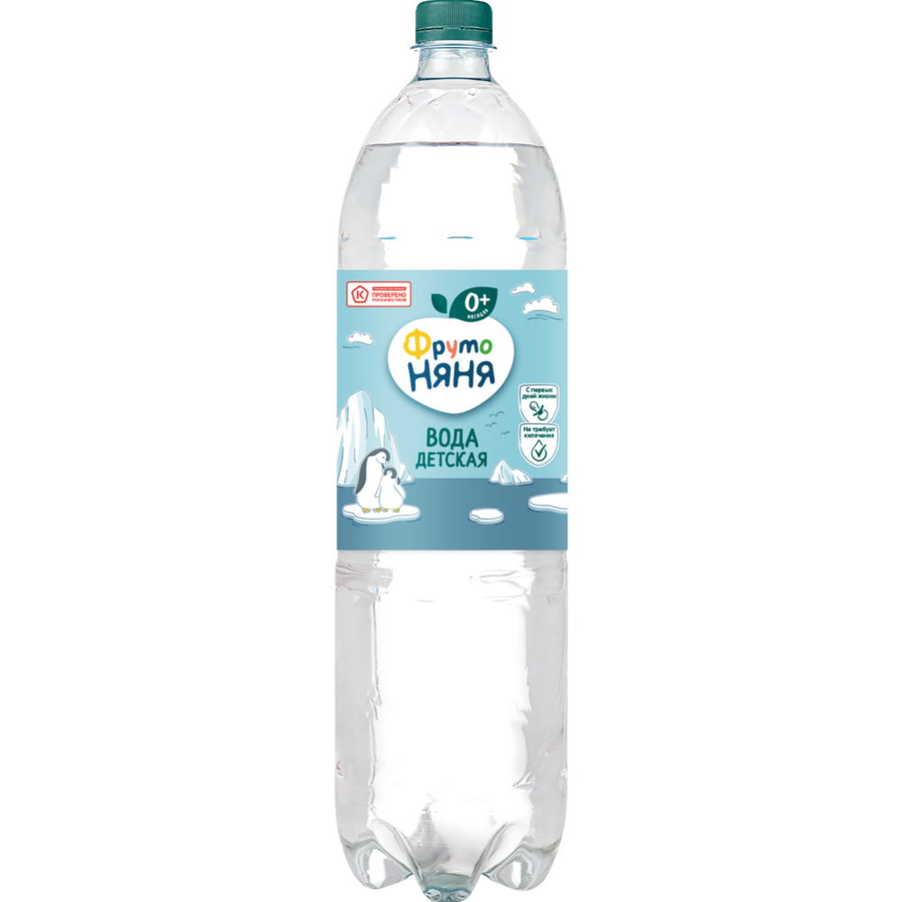 Вода питьевая негазированная «Фруто Няня» детская 0+, 1.5 л #0