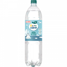 Вода пи­тье­вая нега­зи­ро­ван­ная «Фруто Няня» дет­ская 0+, 1.5 л