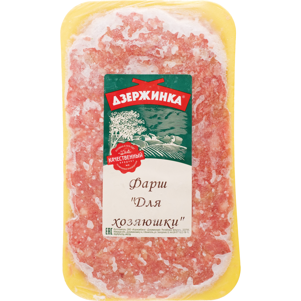 Фарш из мяса птицы «Дзержинка» Для Хозяюшки, замороженный, 1 кг #0