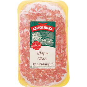 Фарш из мяса птицы «Д­зер­жин­ка» Для Хо­зя­юш­ки, за­мо­ро­жен­ный, 1 кг