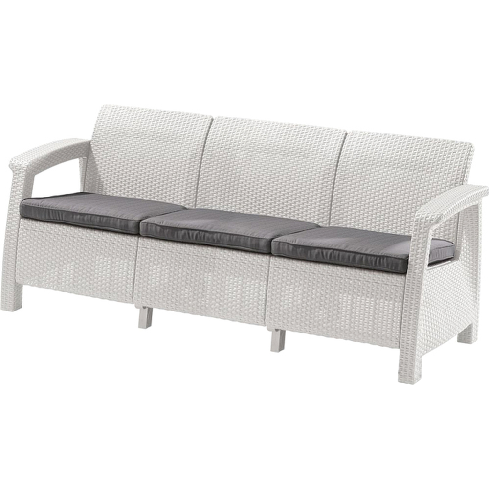 Диван садовый «Keter» Corfu Max Love Seat, 223205, белый