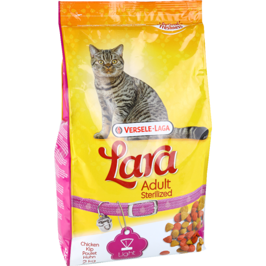 Корм для кошек «Lara» Adult Sterilized, курица, 2 кг