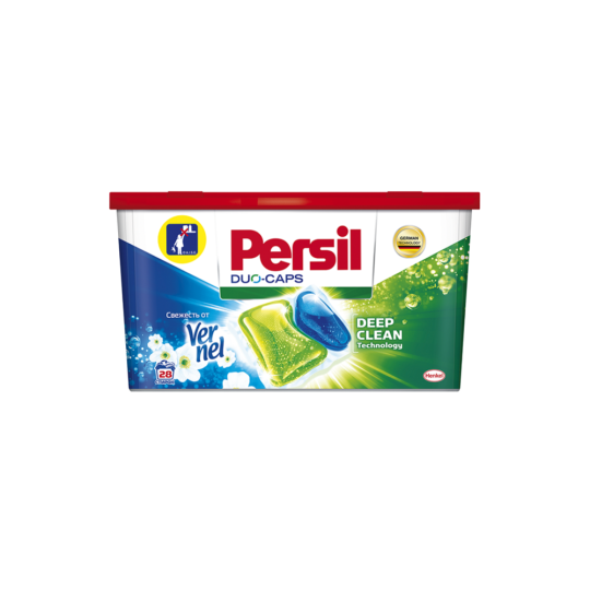 Капсулы для стирки «Persil» Свежесть от Vernel, 2 в 1, 28 шт