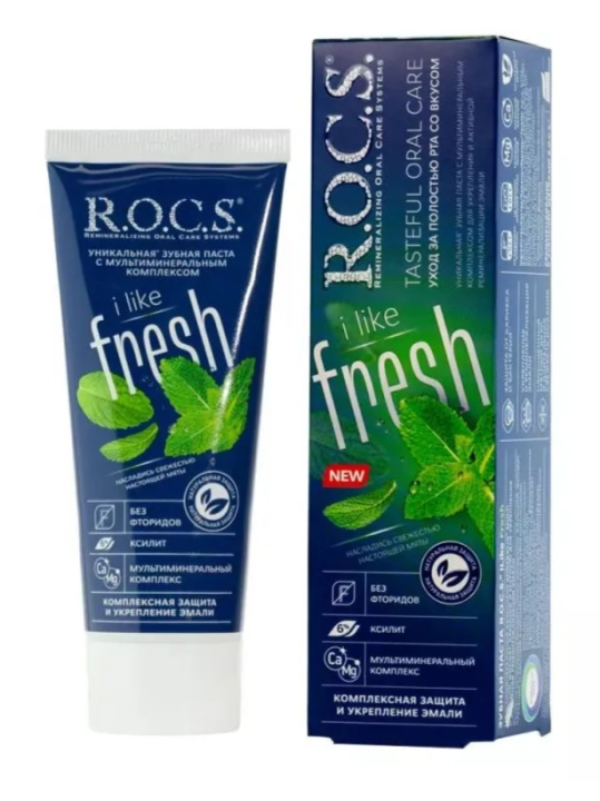 Зубная паста R.O.C.S. iLike Fresh 74г