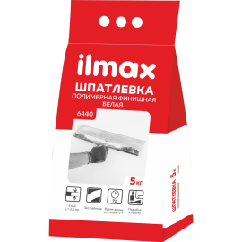 Шпатлевка «Ilmax» 6440, белый, 5 кг