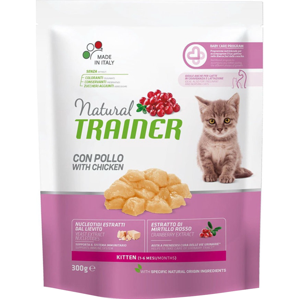 Корм для котят «Trainer» Natural, цыпленок, 300 г