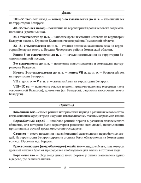 История Беларуси. 9 класс. Опорные конспекты для подготовки к обязательному экзамену. 2024