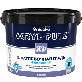 Шпат­лев­ка «Sniezka» Acryl Putz SP21 Finish, 15 кг