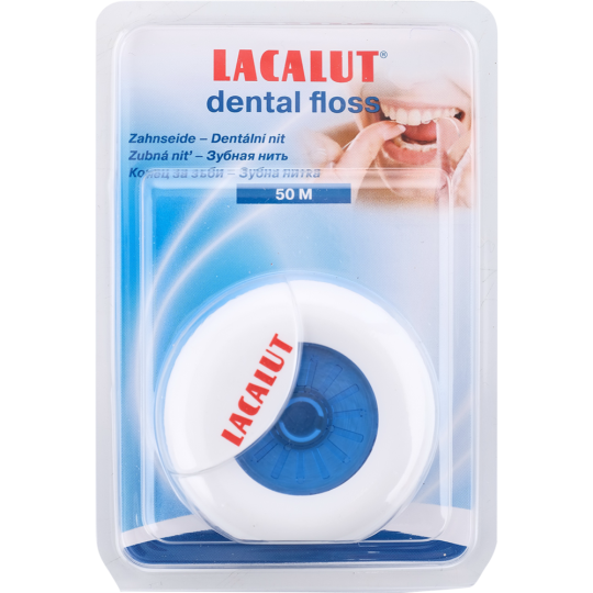 Зубная нить «Lacalut» Dental FLoss, 50 м