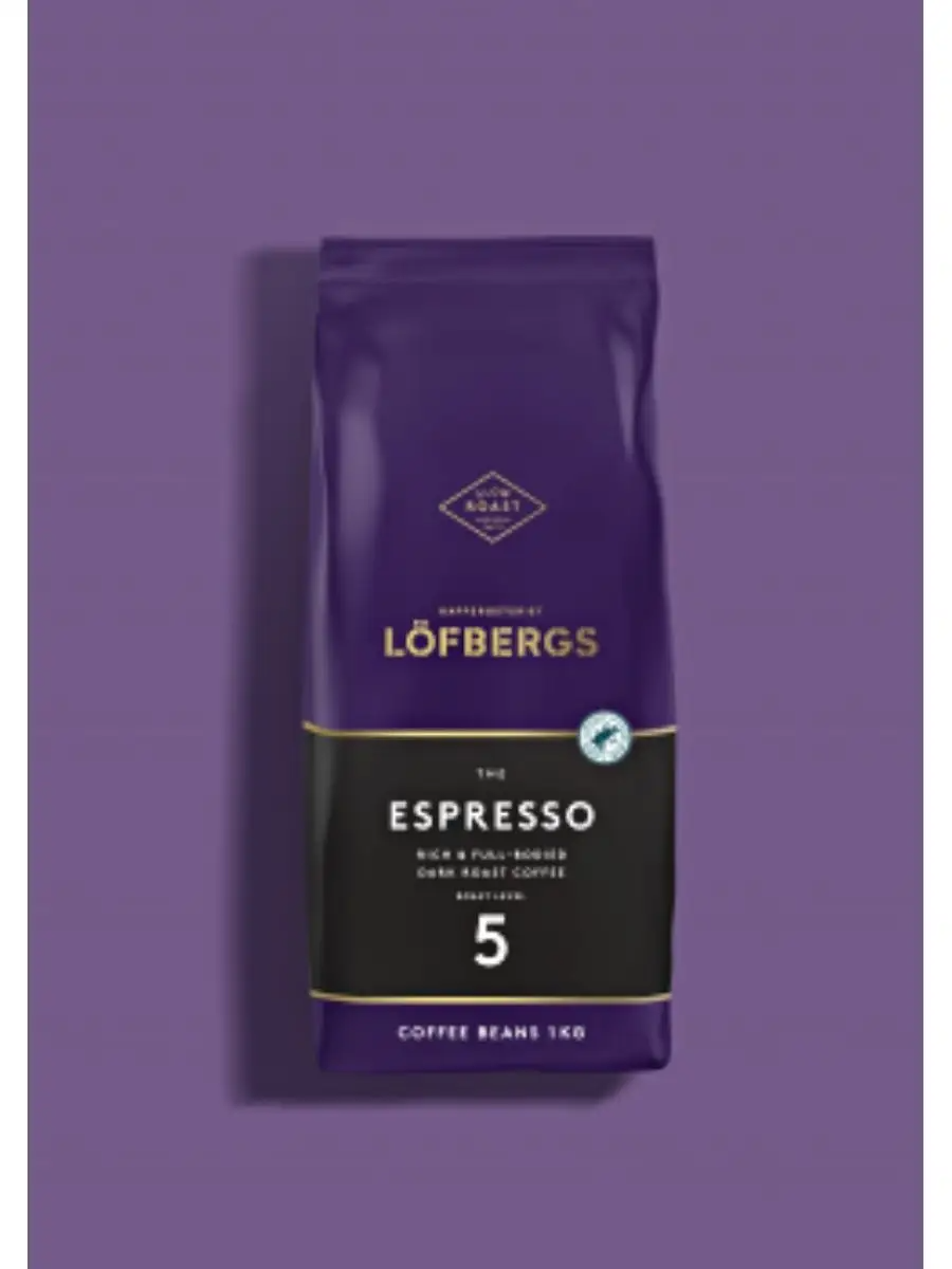 Lofbergs Espresso 1 кг в зёрнах арабика, робуста