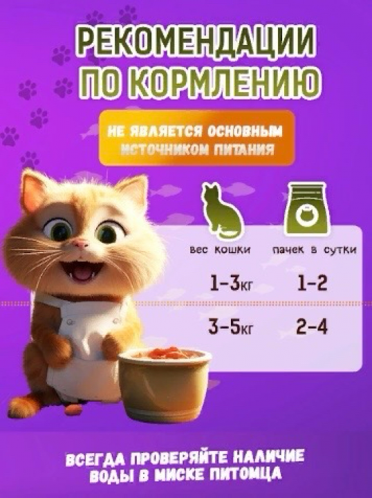 Корм для котят влажный "Отборный цыпленок", 12 шт