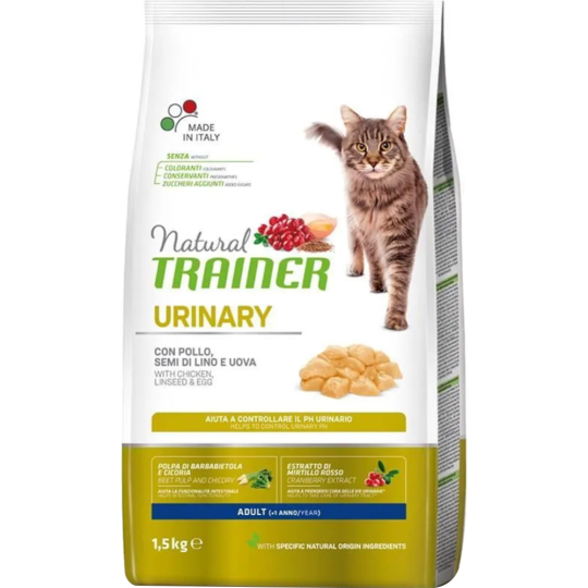 Корм для кошек «Trainer» Natural, Urinary Adult, курица, 1.5 кг