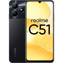 Смартфон Realme C51 RMX3830 4GB/128GB (угольно-черный)