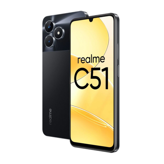 Смартфон Realme C51 RMX3830 4GB/128GB (угольно-черный)