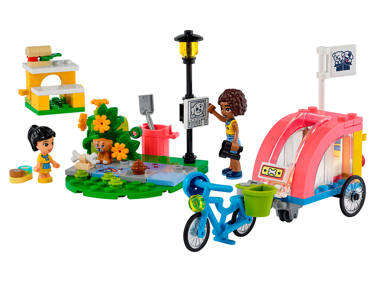 Конструктор LEGO Friends 41738 Спасательный велосипед для собак