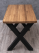 Столешница прямоугольная деревянная из массива дуба для стола, 110х65х4 см, STAL-MASSIV