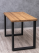 Столешница прямоугольная деревянная из массива дуба для стола, 110х65х4 см, STAL-MASSIV