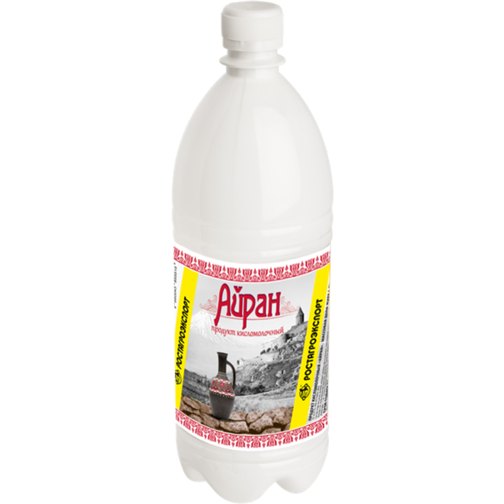Продукт кисломолочный «Айран» 1%, 1000 мл #0