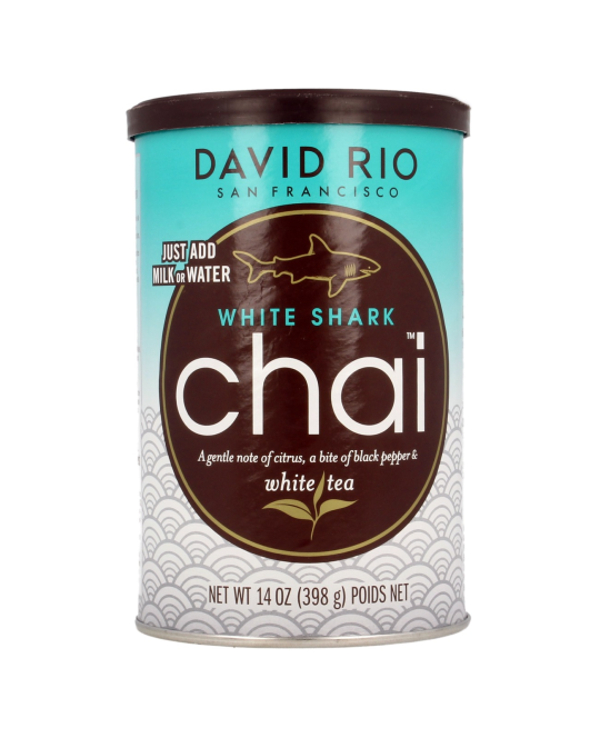 Смесь чай-латте DAVID RIO White shark Chai, 398 гр ж/б