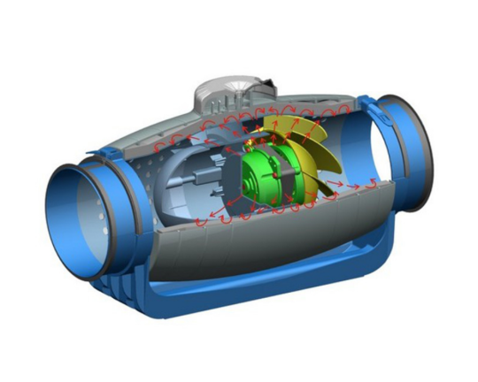 Вентилятор канальный Soler&Palau TD-250/100 SILENT T, 5211364500