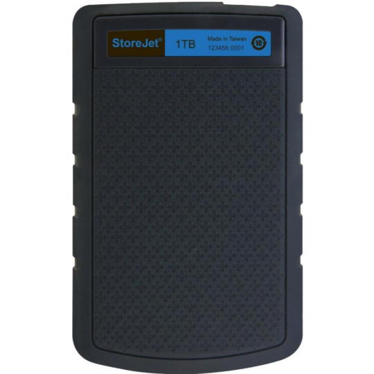 Внешний жесткий диск «Transcend» TS1TSJ25H3B Black-Blue