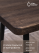 Столешница прямоугольная деревянная из массива дуба для стола, 110х65х4 см, мореный, STAL-MASSIV