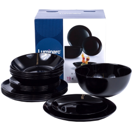 Набор посуды «Luminarc» Diwali black P1622