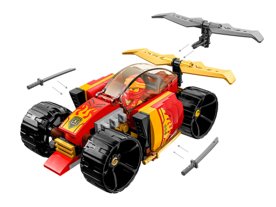 Конструктор LEGO Ninjago 71780 Гоночный автомобиль