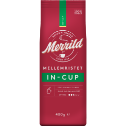 Кофе мо­ло­тый «Merrild» на­ту­раль­ный жа­ре­ный в чашке, 400 г